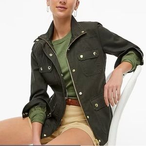 JCrew Factory Relaxed Boyfriend Fit Field Jacket